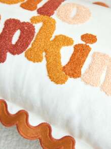 1 件蕾丝镂空刺绣抱枕套，适用于卧室、客厅、派对、汽车等各种环境，适合四季通勤、圣诞节、万圣节 - 彩色 - 查看 9