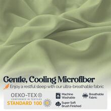 Slay Your Sleep: Cloud-Soft Cooling Bamboo Blend Sheets – 6-Piece Set W/ Deep Pockets – Breathable, All-Season Bedding, No Wrinkles, No Stress, Cozy Vibes Only – Twin, Full, Queen, King, Cal King - 聖人 - 查看 4
