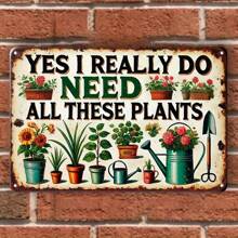 1 Stück lustiges Garten Deko Vintage Holzschild, geeignet für Garten, Schlafzimmer, Zuhause, Outdoor, Hippie Wandkunst Poster