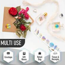 500 adesivi rotondi da 3,8 cm con la scritta "Grazie per aver supportato la mia piccola attività". Etichette impermeabili autoadesive, ideali per confezioni, buste regalo, scatole e buste. Materiale scolastico, per il rientro a scuola