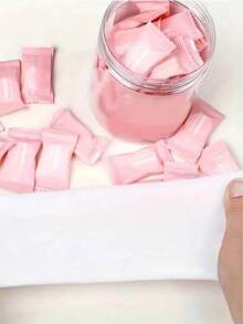 120pcs (10pcs/Pack) Compressed Facial Wet Wipes - Luxurious Soft, Alcohol-Free, Suitable For All Skin Types, Fast Dissolving, Fragrance-Free, Non-Woven Fabric, Perfect Travel Companion, Gentle & Effective, 100% Disposable