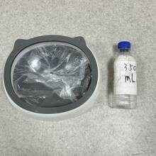 1 pieza Tazón de agua para perros sin salpicaduras con disco flotante, comedero de alimentación lenta, tazón de agua para mascotas antidesbordamiento y antiahogamiento a prueba de derrames para cachorros y gatitos