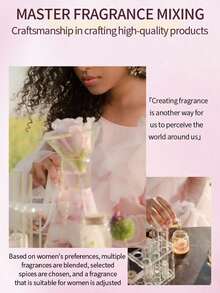 1 件 100ml 持久空气清新剂，男女通用香氛喷雾，夏季家居用品，持久空气清新剂，清新、果香、花香、香草；非常适合约会、日常生活、派对、情人节送礼、情人节用品、婚礼用品、母亲节礼物、便携