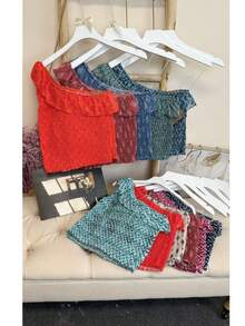 Camiseta de mujer ,estampados diferentes vacacional nueva colección de verano . talla unica para una S/M. entrega estimada 1-3dias laborable (península) - Morado - Ver 5