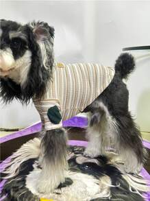 1pc Cat & Dog Fashion T-Shirt Warm Base Layer Pet Clothes