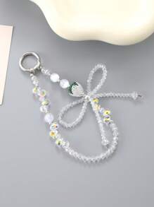 Creative High-End Strawberry Bow Ins Bag Decoration Accessories