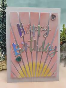 1pc Metal Cutting Dies Stencils Scrapbook Cutting Die For Paper Card Making Scrapbooking DIY Cards Photo Album Craft Decorations Geometric Line Cutting Die Square Frame Background Plate Metal Cutting Die