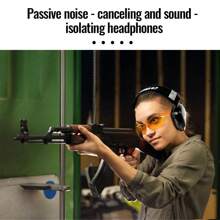 1pc Noise-Proof Headset Ear Muffs For Airplane, Pressure Relief, Entertainment, Sleeping And Studying, Headphone For Drumming