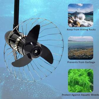 Trolling Motor Propeller Protector Anti-Winding Anti Aquatic Plants Boat Thrust