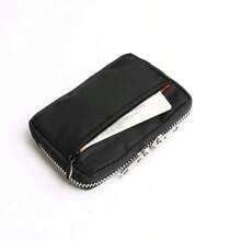 Japanese Men Wallet Earbuds Storage Bag Credit Card Holder Case For Boys Girls Journey Bank Card Organizer Zipper Coin Purse For Men Money Wallet Mini Wallet Purse Wallet Men Wallet Leather Small Wallet