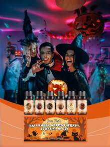Jue-Fish Halloween Ätherische Öle Sets; Halloween Ätherische Öle; Feiertagsätherische Öle; Feiertagsexklusive; Stimmung setzen; Eine Party ausrichten