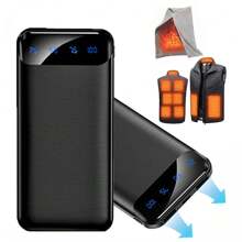 2 Batería Externa Portátil de 10000mAh con Carga Rápida USB, Compatible con iPhone y , Adecuada para Vacaciones de Verano, Viajes al Aire Libre/Camping y Batería de Respaldo de Emergencia, Regalo Ideal para Familia, Amigos y Cumpleaños