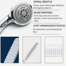 20 PCS Shower Head Cleaning Brush For Small HoleShowerhead Cleaning Brushes Picks Multifunctional Hole Cleaning Brush For Pore Small Nozzle Keyboard Back To School