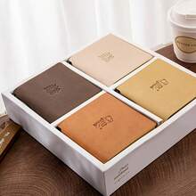 1 件/4 件，便携式小型口袋笔记本 - 带笔的柔软仿皮记事本，224 页，绘图本，厚空白记号笔手册，日程本，旅行日记，办公室和学校，奖品，完美的礼物，返校