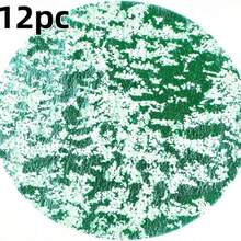 12/24/50/100/150 Stücke 33cm rundes Einweg-Besteck-Set in Goldfarbe, elegante Folie Tisch-Deko, geeignet für Hochzeit, Party, Veranstaltung, Weihnachten, Thanksgiving, Geburtstag, Abschluss, Candle-Light-Dinner, Valentinstag und Single-Party