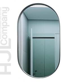 Decorative Oval Mirror 40x50 Cm – Modern, Elegant Design And Ideal For Bedroom, Bathroom Or Living Room - 40x50橢圓形 - 查看 1