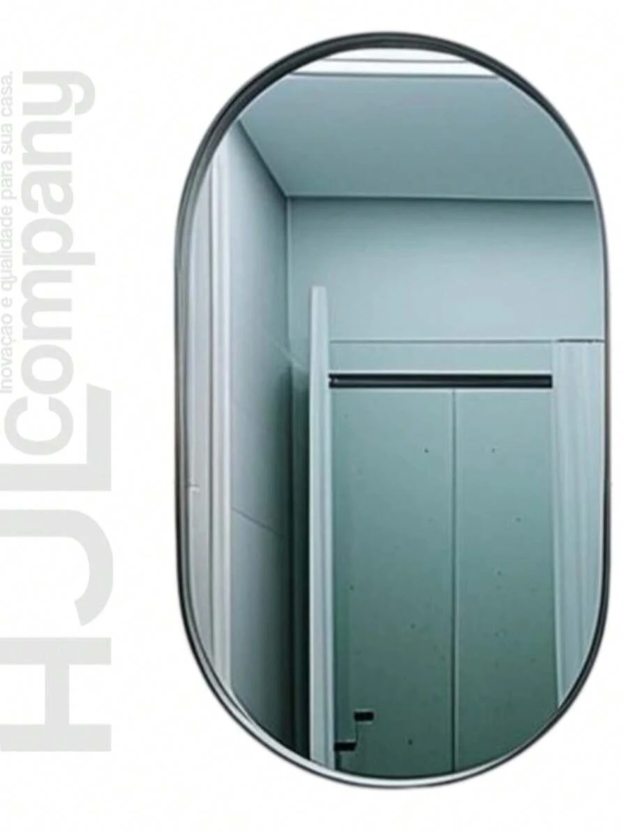 Decorative Oval Mirror 40x50 Cm – Modern, Elegant Design And Ideal For Bedroom, Bathroom Or Living Room - 40x50橢圓形 - 查看 1