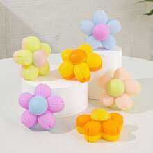 Suministros para mascotas Juguetes con forma de flor con hierba gatera para gatos, juguete para morder para aliviar el aburrimiento y el rechinamiento de dientes