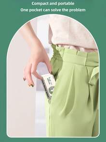 1/2/4/8包超迷你湿巾，便携式迷你湿巾，学生必备，户外湿巾，清洁湿巾，可爱湿巾，旅行湿巾，圣诞包装湿巾 - 彩色 - 查看 4