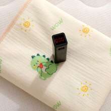 TDHD 1 pezzo Tappetino impermeabile e lavabile in maglia di moda per bambini, protettore di materasso traspirante