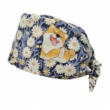 Cappellino casual in poliestere (poliestere) senza stampe, con motivo floreale, adatto per sport e tutte le stagioni