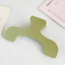 1pc Plain Simple Document Folder, Student File Folder, Bill Folder, Convenient For Storage, School Stationery, Office Supplies, Bookmark, Reading Accessory, Back To School Use