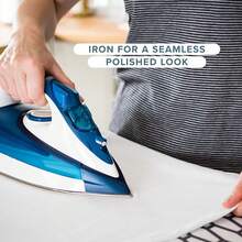 CRUTBare Home Queen Bed Skirt - 15-Inch Tailored Drop Easy Fit - Bed Skirt Beds - Center & Corner Pleats (Queen, White)