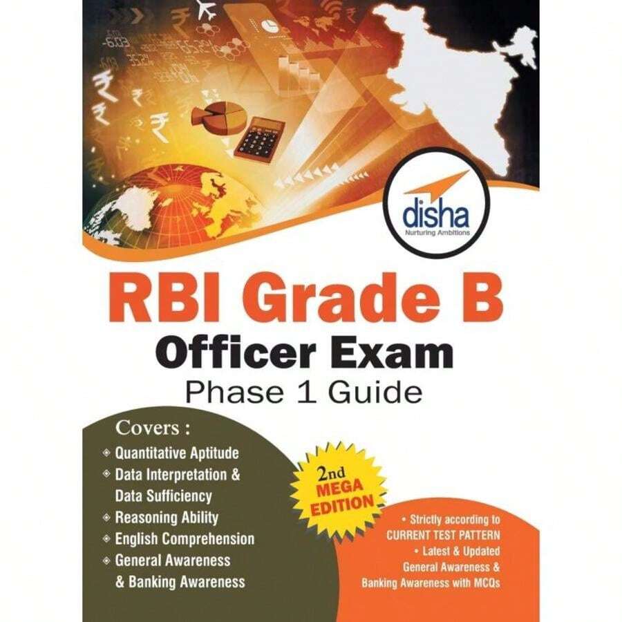 RBI Grade B Officer Exam Phase 1 Guide 2nd Mega Edition-2943 | SHEIN USA