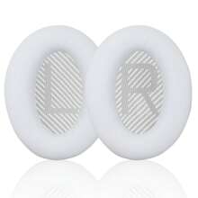 Replacement Earpads Cushions For QuietComfort 35 & Quiet Comfort 35 II, Headphones Ear Covers Ear Pads For QC35/QC35II/25/15 QC2 / Ae2 / Ae2i / Ae2W / Sound Link/Sound True