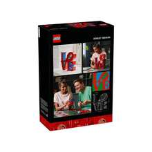 LEGO LOVE Sculpture 31214 Kids Building Block Set