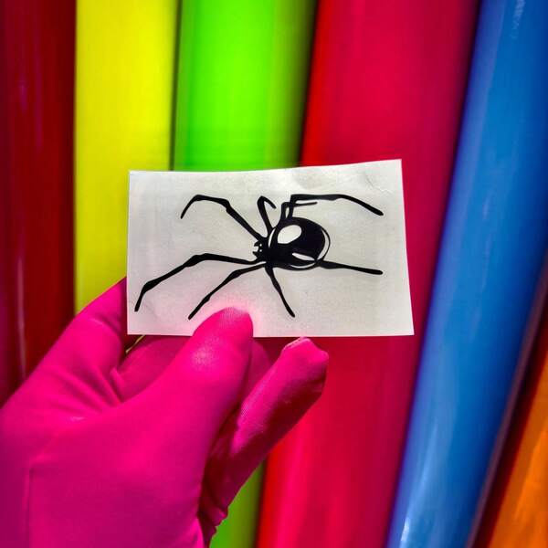 Mini adesivo l Aranha l 8cm