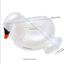 1pc Floating Cup, Inflatable Water Over Floating Beverage Cup Holder, Swimming Pool Inflatable Water Over Coaster, Pineapple Donut Shaped Floating Coaster, Inflatable Beverage Cup Swimming Pool Floating Bracket, Beach Essentials, Beach Accessories - Multicolor - View 22