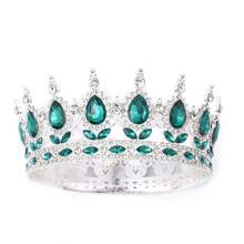 1 chiếc vương miện pha lê lớn sang trọng dùng để trang trí bánh sinh nhật. - Nhiều màu - Xem 9