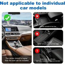 三合一多功能汽车杯架，便携式汽车扶手收纳盒，座椅间隙储物盒，可放置杯子、瓶子、手机、钥匙、杯垫、卡片 - 耐用塑料材质