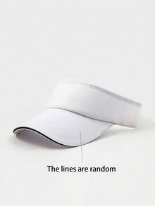 男女通用时尚遮阳帽，高尔夫帽，超长帽檐运动帽，透气帽冠，适合马拉松、户外活动、夏季 - 彩色 - 查看 1