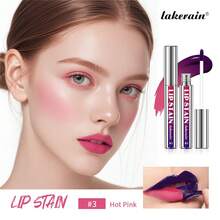 Lakerain Peel Off And Reveal Lip Stain - Long Lasting, Waterproof Pink Lip Tint, Transfer Proof Natural Lip Stain - 03 - Xem 12