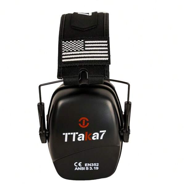 1pc Noise-Cancelling Headset Ear Muffs For Airplane, Pressure Relief, Entertainment, Sleeping And Studying, Headphone For Drumming