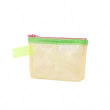 1Pc Simple And Portable Grid Contrasting Transparent Coin Purse Key Bag Card Bag Coin Purse Data Cable Storage Bag Wireless Headphone Storage Bag Suitable For Daily Outdoor Use For Women Wallet Mini Wallet Purse Wallet Travel Wallet Coin Wallet - Multicolor - View 10