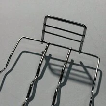 可拆卸折叠便携式烧烤网夹香肠烧烤网烧烤工具不锈钢热狗烧烤架