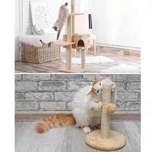 1 Scratch Post Replacement For, 40 X 6.8 Cm, Natural Sisal Cat Tree Post Replacement, Scratch Post Replacement For Cat Tree Furniture Accessories For Cat