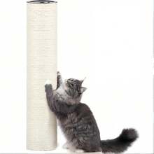 1 Scratch Post Replacement For, 40 X 6.8 Cm, Natural Sisal Cat Tree Post Replacement, Scratch Post Replacement For Cat Tree Furniture Accessories For Cat