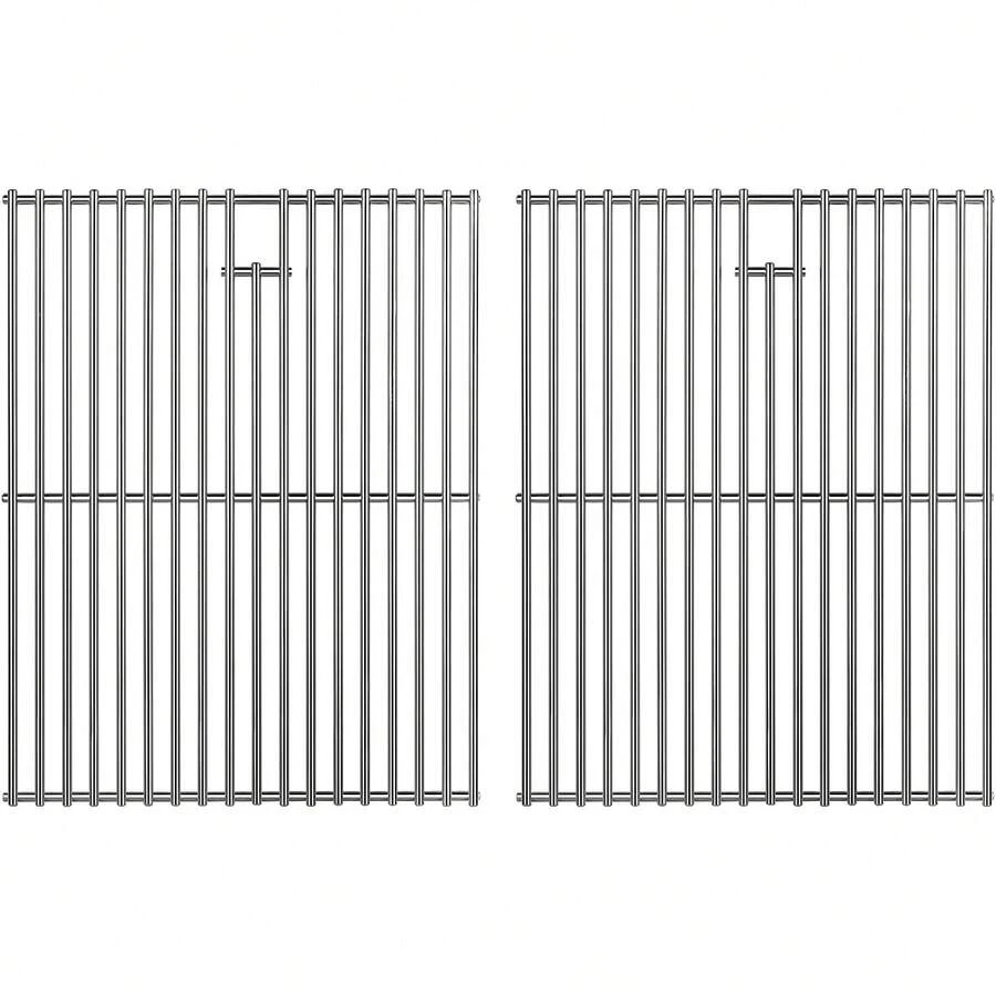 17 Inch Grill Grates For Home Depot Nexgrill 720-0830H, 720-0830D Gas Grill Model, Stainless Steel Cooking Grids Replacement Repair Parts - 17" Stainless Steel Grate - View 1