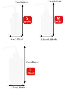 园艺多肉植物挤压式喷壶，弯嘴喷壶，挤压式尖嘴喷壶，盆栽植物喷雾瓶带油壶 - 彩色 - 查看 4