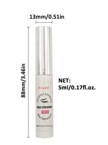 Keo dán mi giả Rikuaild 1PC 5ml chống nước, giữ nếp tốt, màu trắng trong, keo dán mi giả, keo dán mi khô nhanh, keo dán mi - Nhiều màu - Xem 7