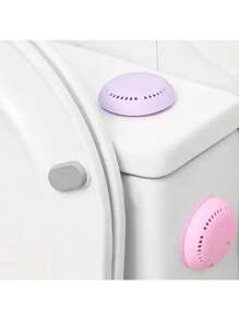 1/6 Set Sticky Combination Random Color Round Solid Air Freshener Suitable For Bathroom, Bedroom, Wardrobe, Car, Home Aromatherapy Deodorant Set (Including A Variety Of Light Fragrances)