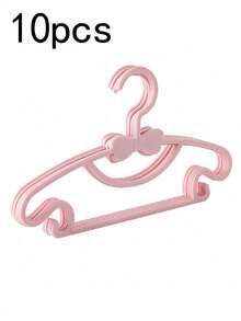 20pcs/10pcs Durable Baby Clothes Hangers - Non-Slip, Space-Saving Drying Racks, Easy Organization - Suitable For Bedroom, Closet, Wardrobe, Bathroom And Dorm (Random Style) - Non-slip Hanger - View 6