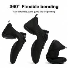 Cheer Shoes For Girls Youth Cheerleading Shoes Women - Black - View 3