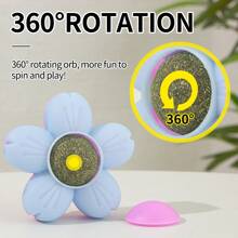 Suministros para mascotas Juguetes con forma de flor con hierba gatera para gatos, juguete para morder para aliviar el aburrimiento y el rechinamiento de dientes