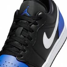 Nike Air Jordan 1 Low - Black/White/Game Royal - View 3