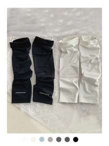 1 đôi ống tay áo nữ mỏng nhẹ, thoáng khí, làm từ lụa băng, chống tia UV, dáng dài rộng rãi, thích hợp cho lái xe, mùa hè, du lịch, lễ hội. - Tay áo băng - Xem 24